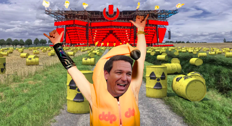 Gov. Ron DeSantis Opens Florida’s Nuclear Waste Sites to Partygoers